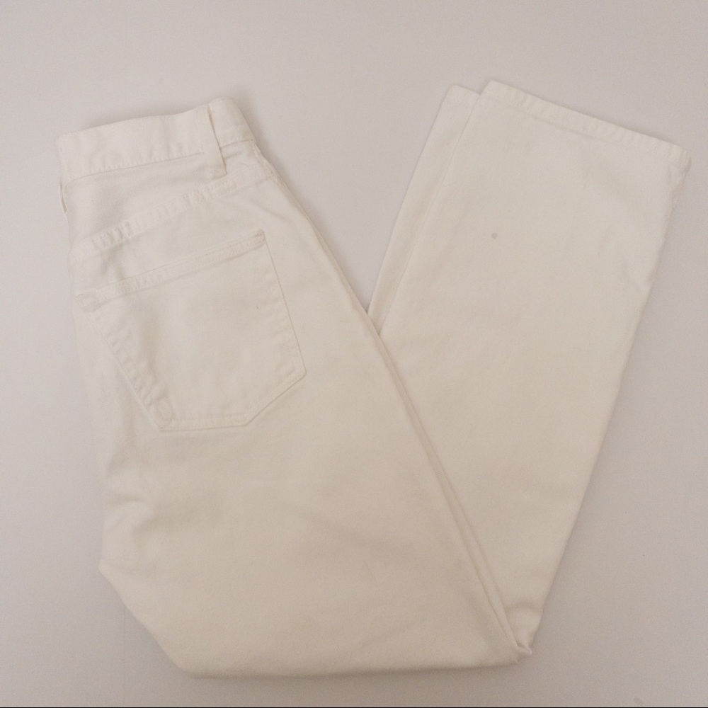 REFORMATION Cynthia High Relaxed Jean White - Picture 10 of 10